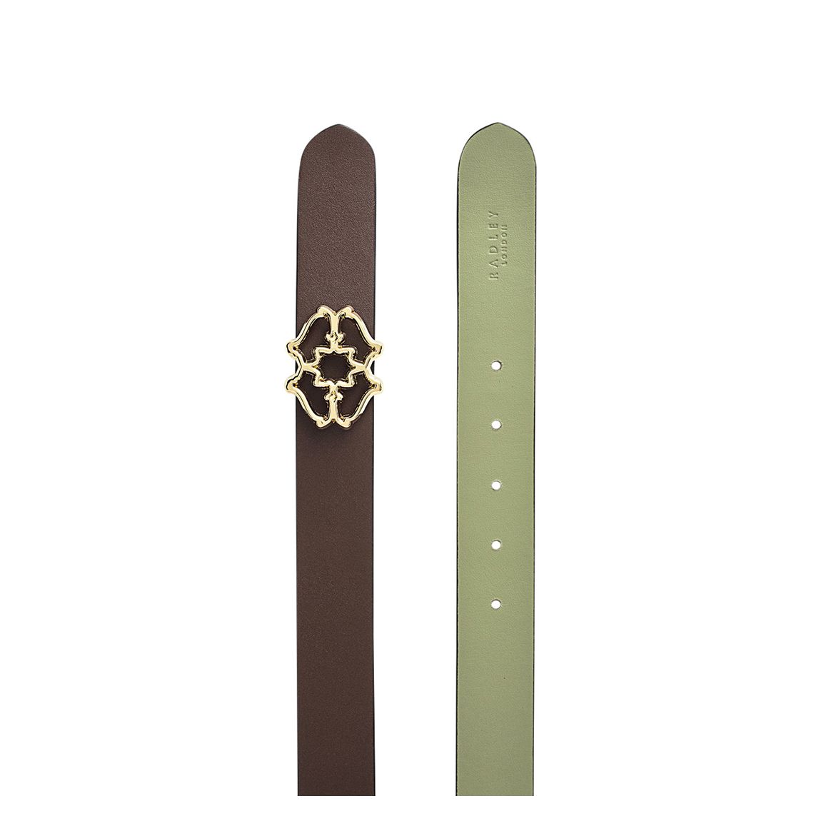HEIRLOOM STREET CLASSIC BELT SMALL WALNUT