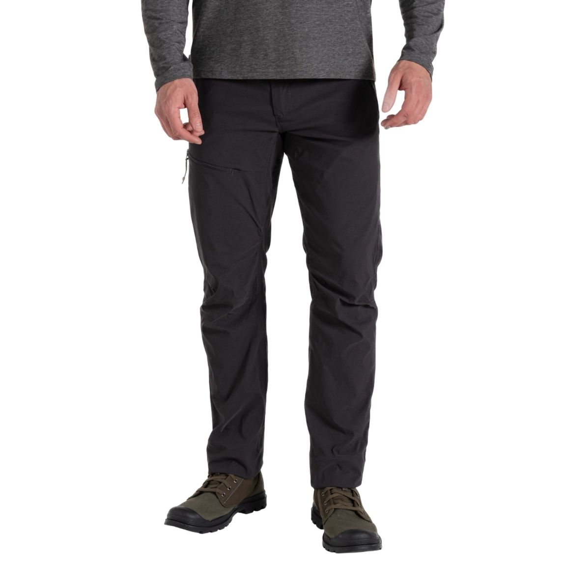 Trousers Mixed Black Pepper