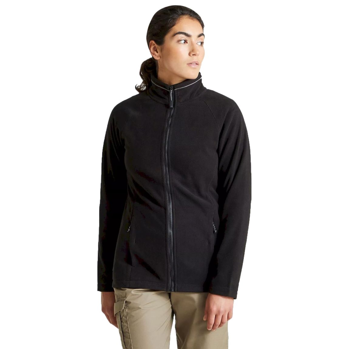Fleece Jacket Expert Miska 200 Polyester Black