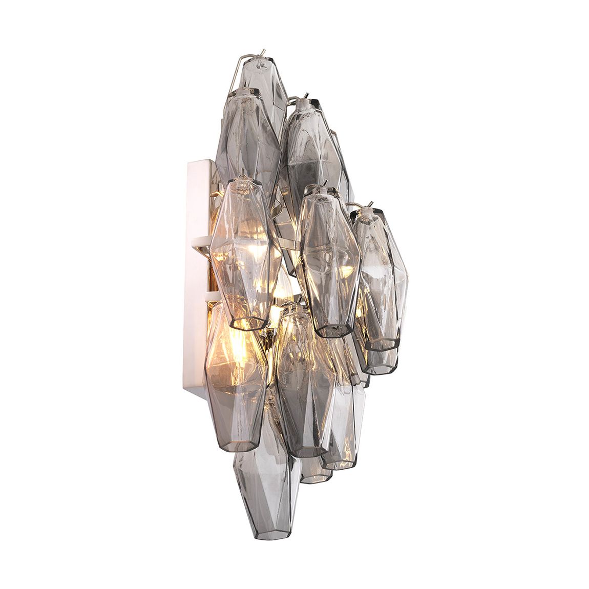 Benini Wall Lamp, Nickel