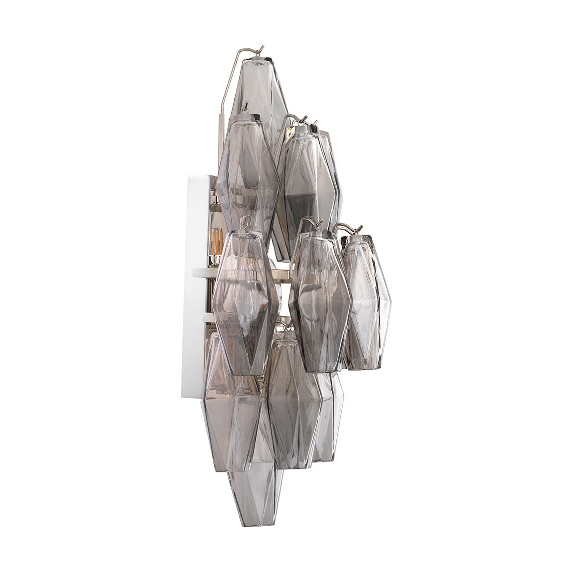 Benini Wall Lamp, Nickel