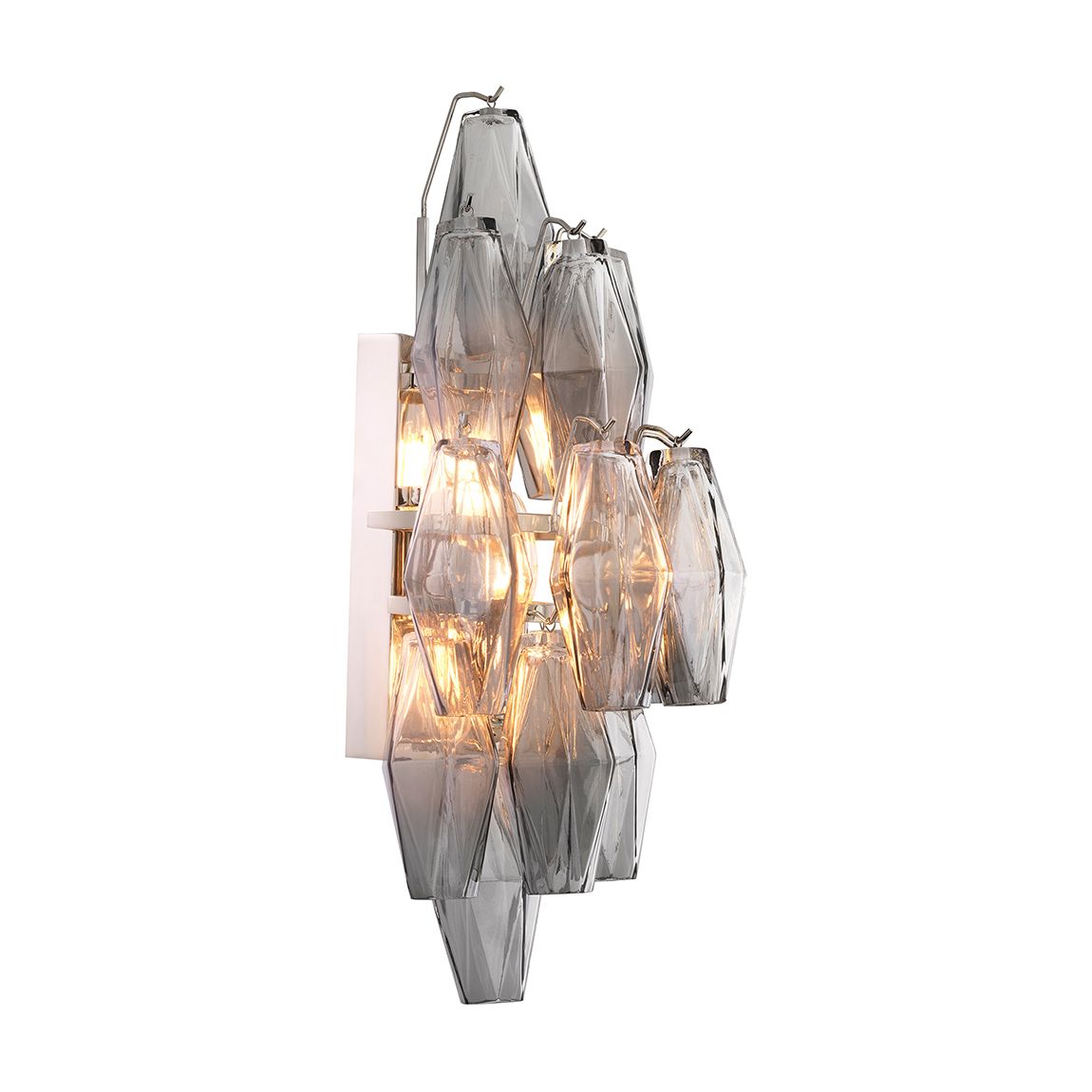Benini Wall Lamp, Nickel