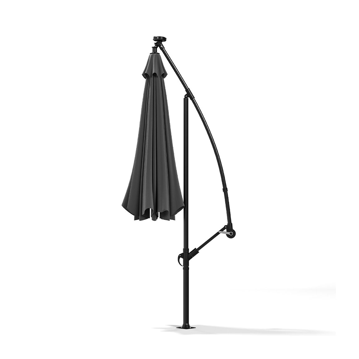 3m Cantilever Garden Parasol with LED Light（Base is not included）