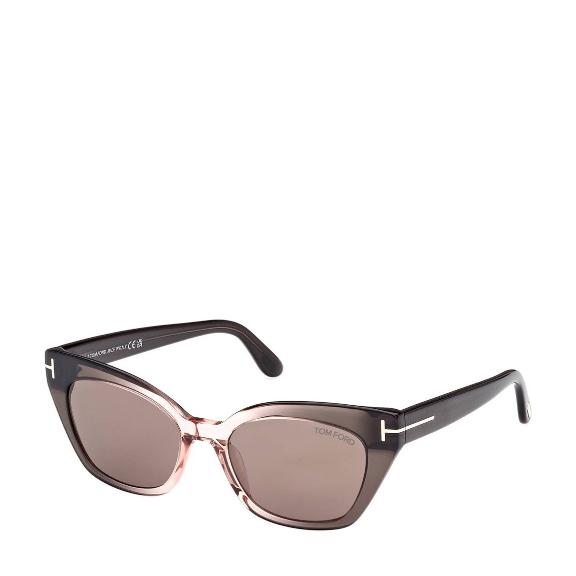 Women's Tom Ford Tom Ford Transparent Pink Sunglasses 52mm