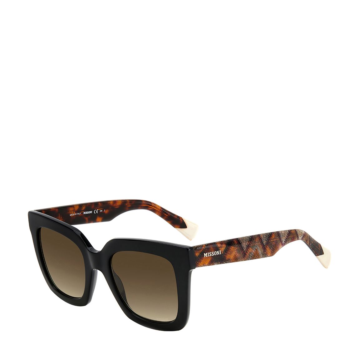 Black Square Sunglasses 52mm