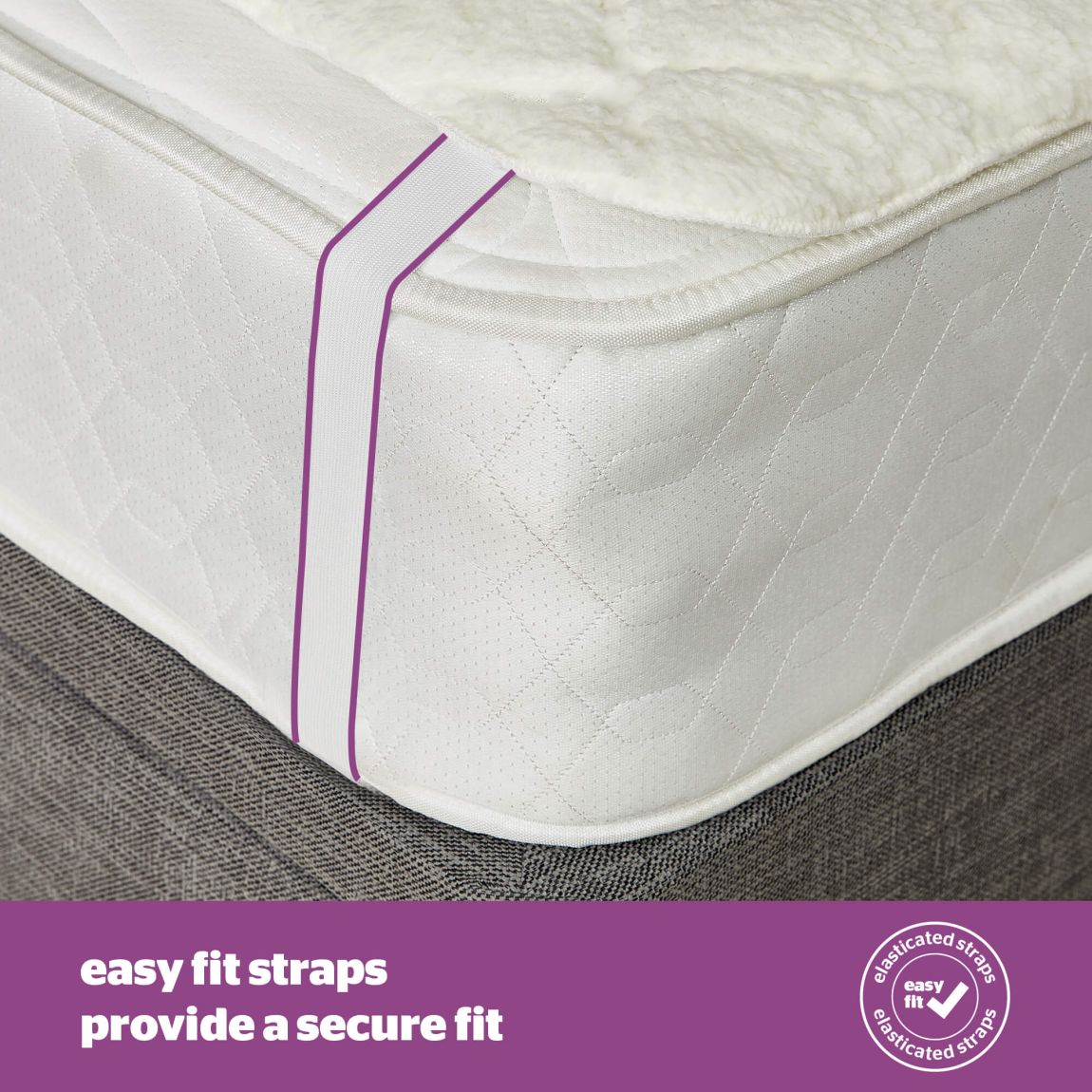 Silentnight Comfort Control Teddy Fleece Electric Blanket - King