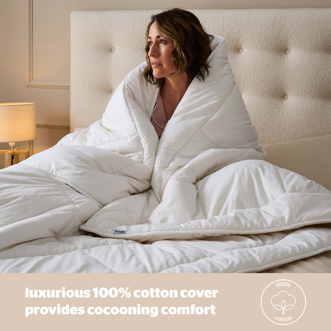 Silentnight Luxury Lightweight Wool Duvet - King