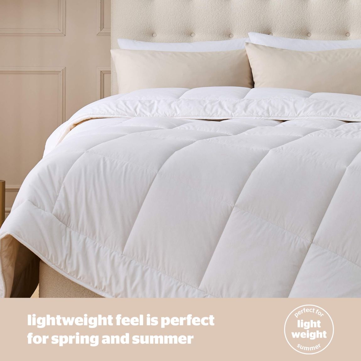 Silentnight Luxury Lightweight Wool Duvet - King