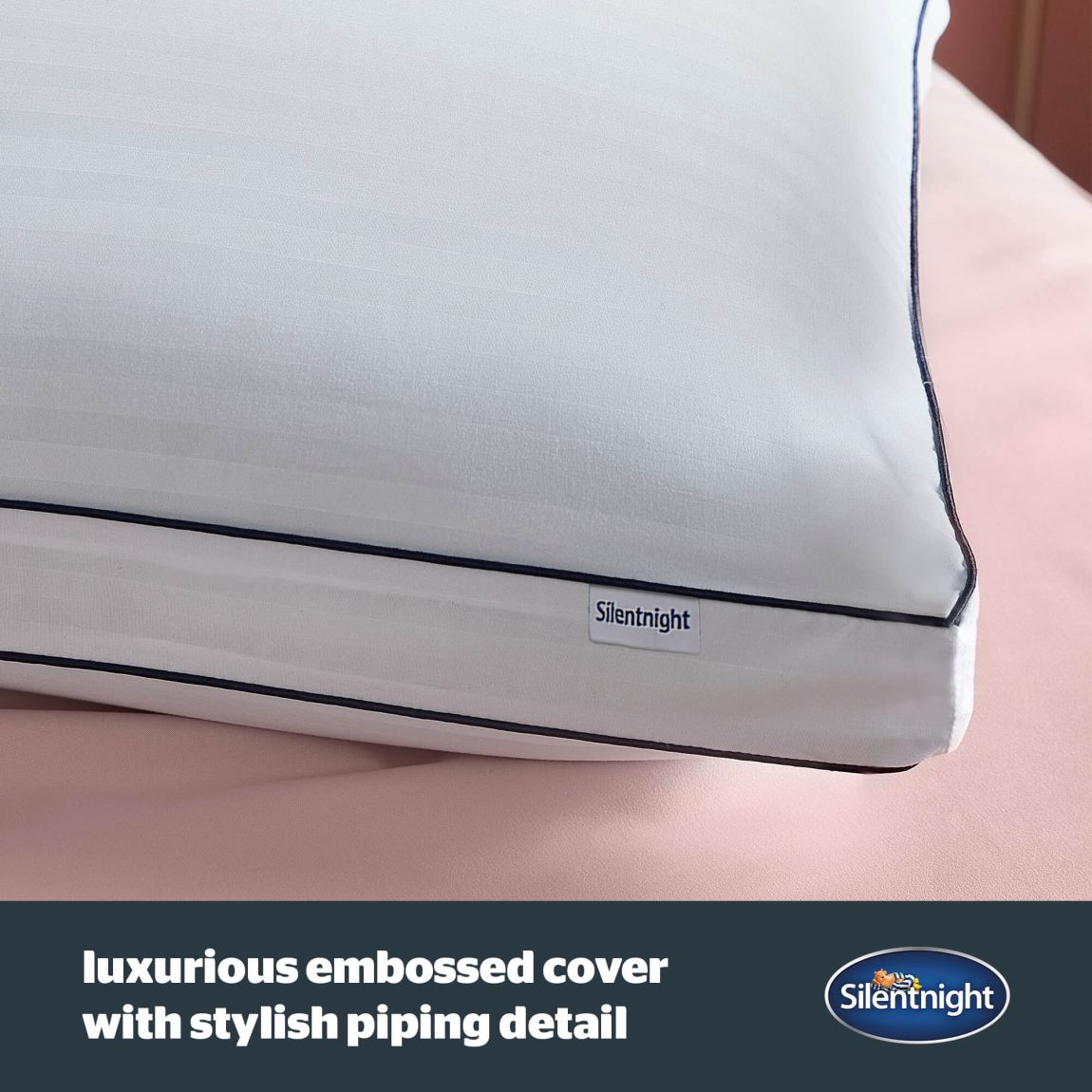 Silentnight Luxury Hotel Collection Box Pack of 4 Pillows