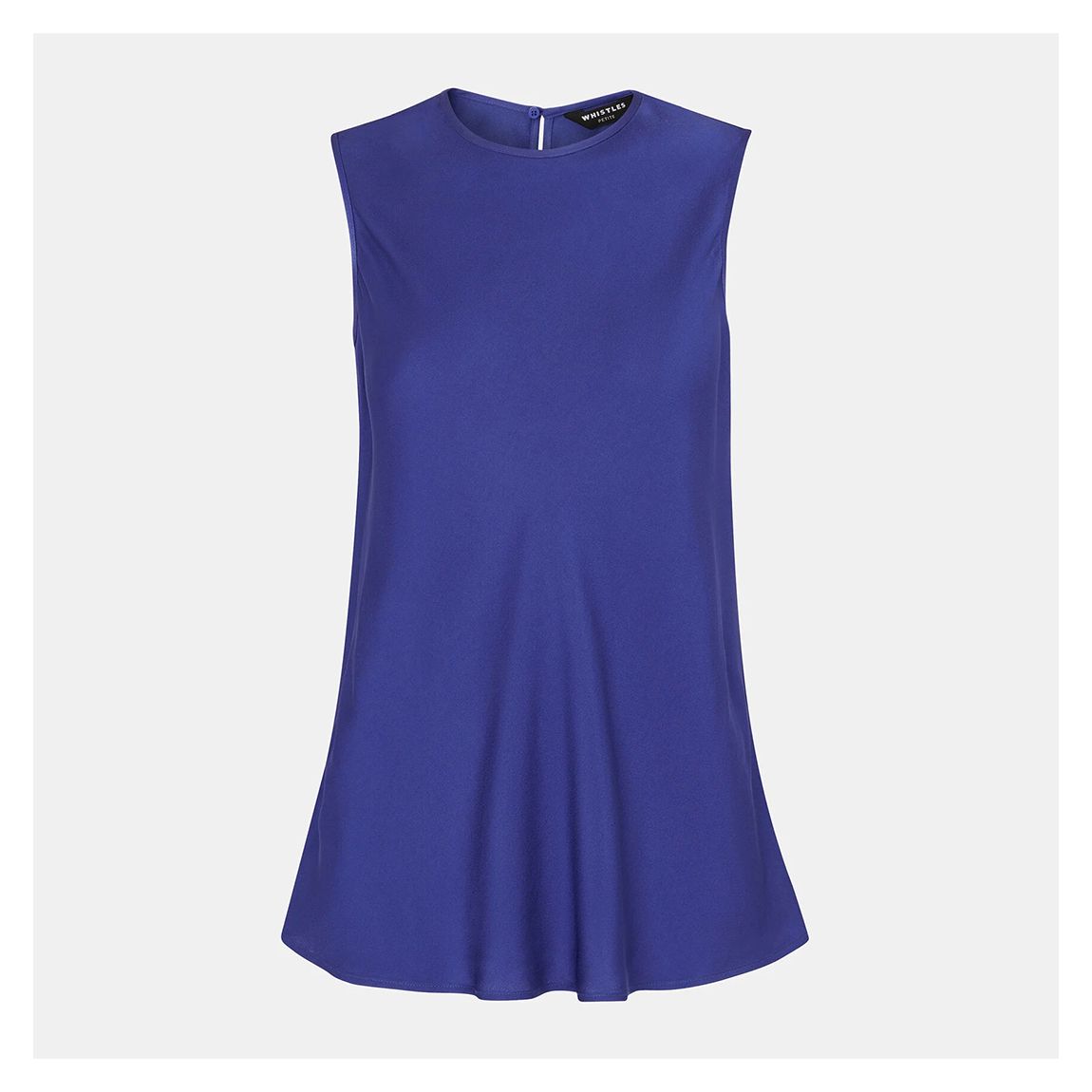 Blue Petite Clara Longline Tank