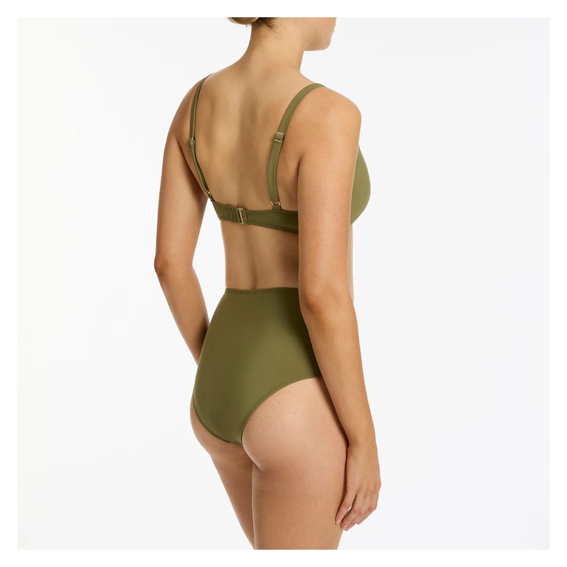 Moss High Waist Bikini Pants