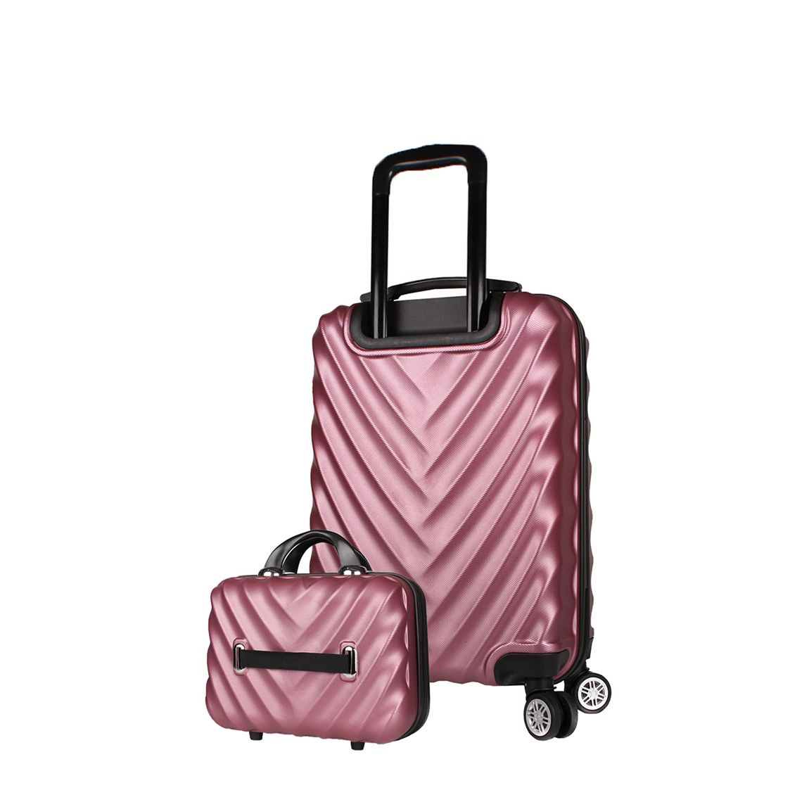 Rose Gold Cabin Suitcase 37L