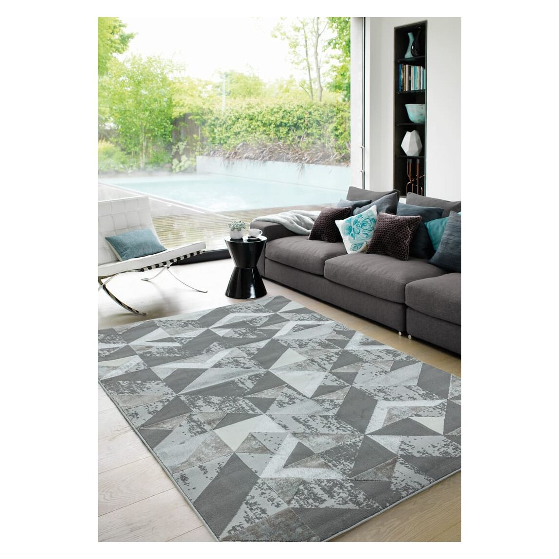 Orion OR09 Flag Silver Rug 120x170cm