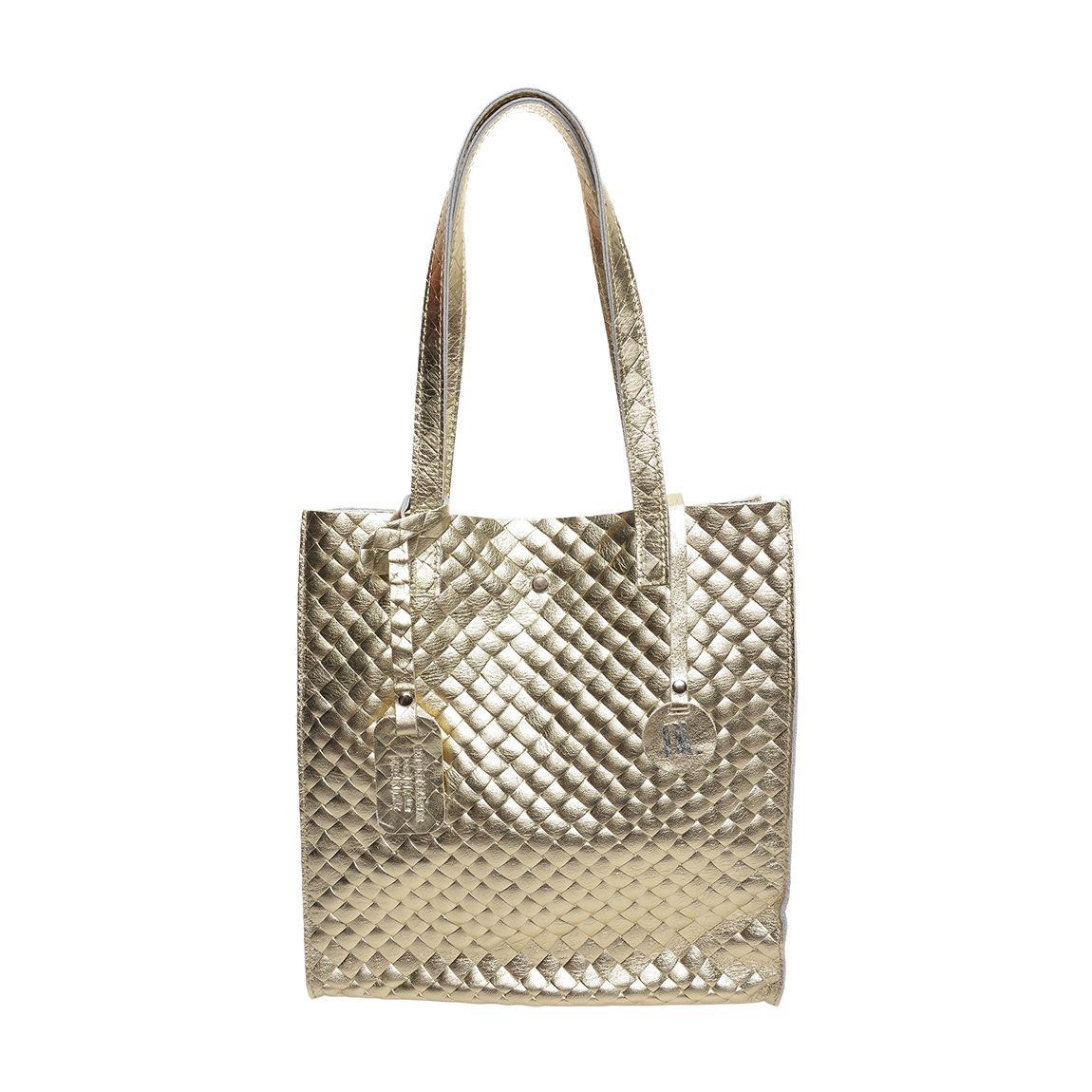 Gold Tote bag