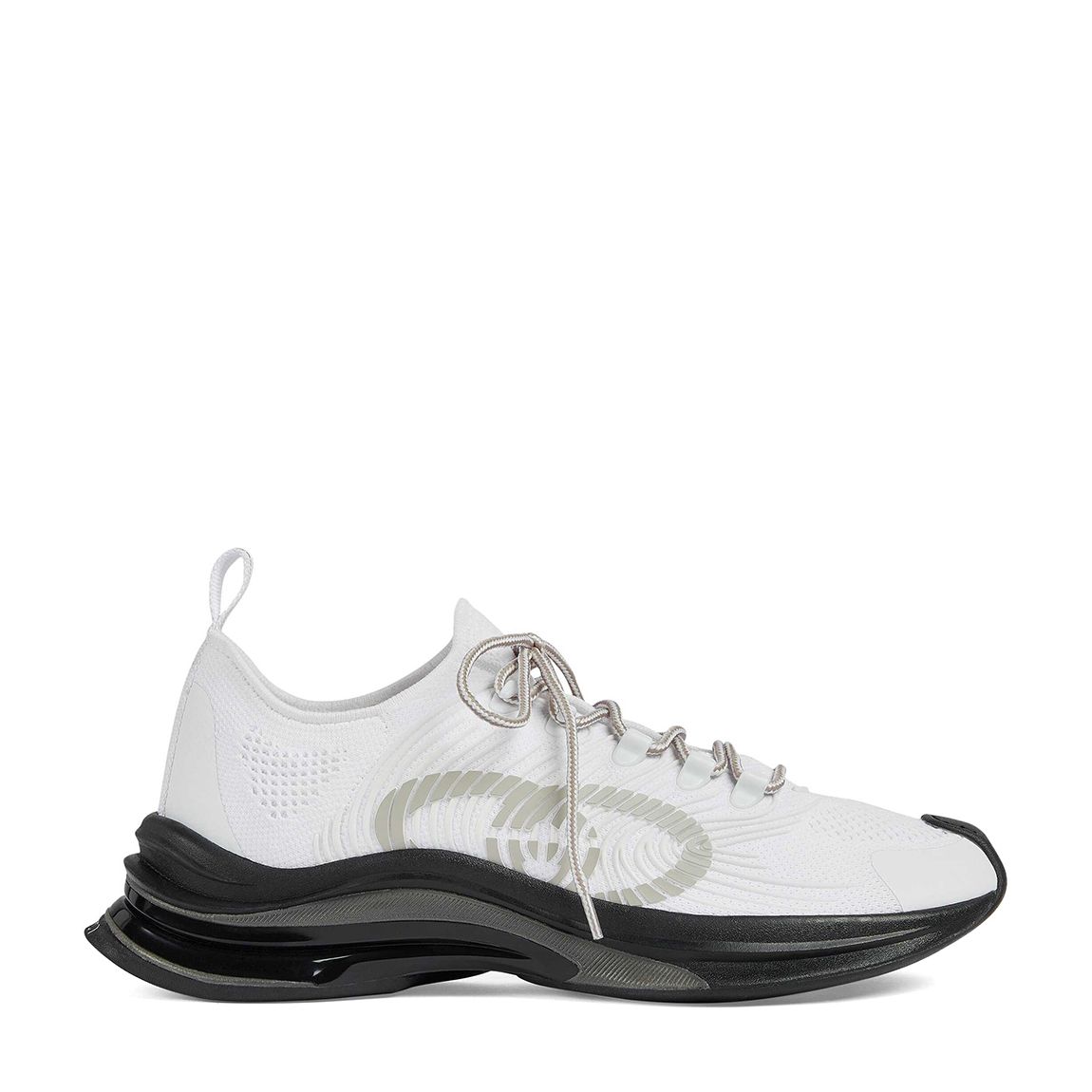 Men's White Gucci Run trainer