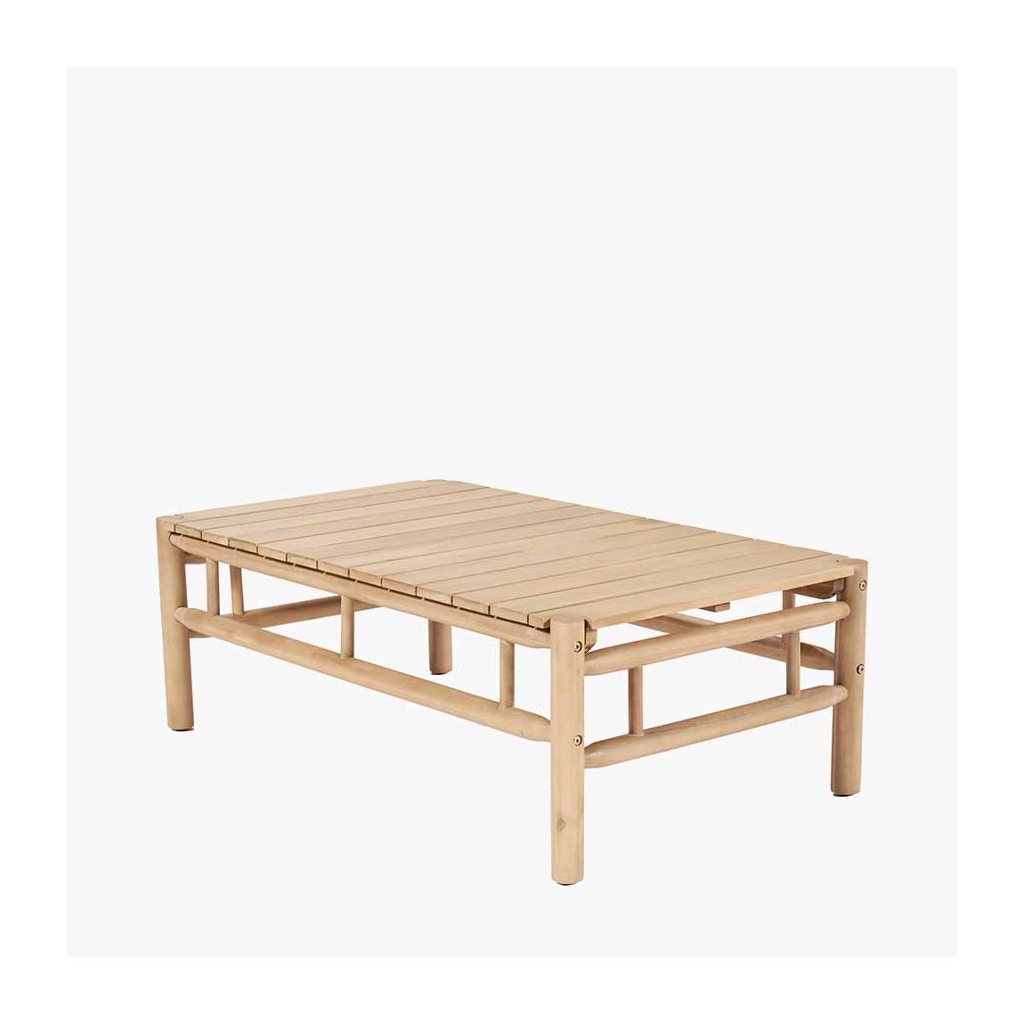 Costa Rica Natural Bamboo Finish Outdoor Seating Set