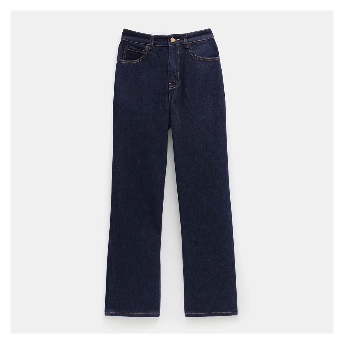 Navy Alexa Straight Leg Jeans