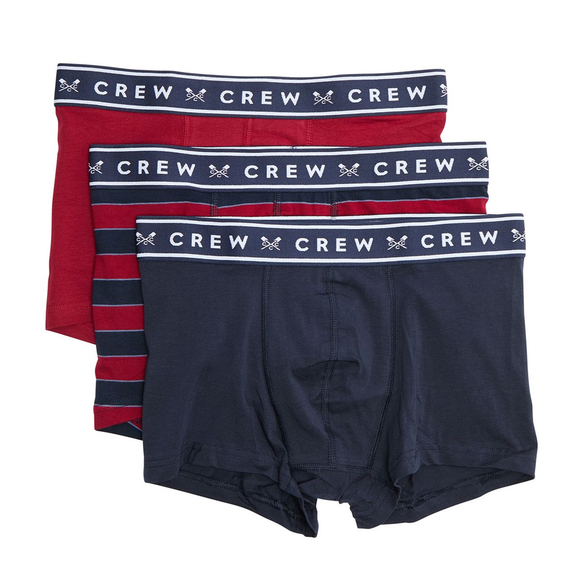 Multi Stripe 3 Pack Boxers