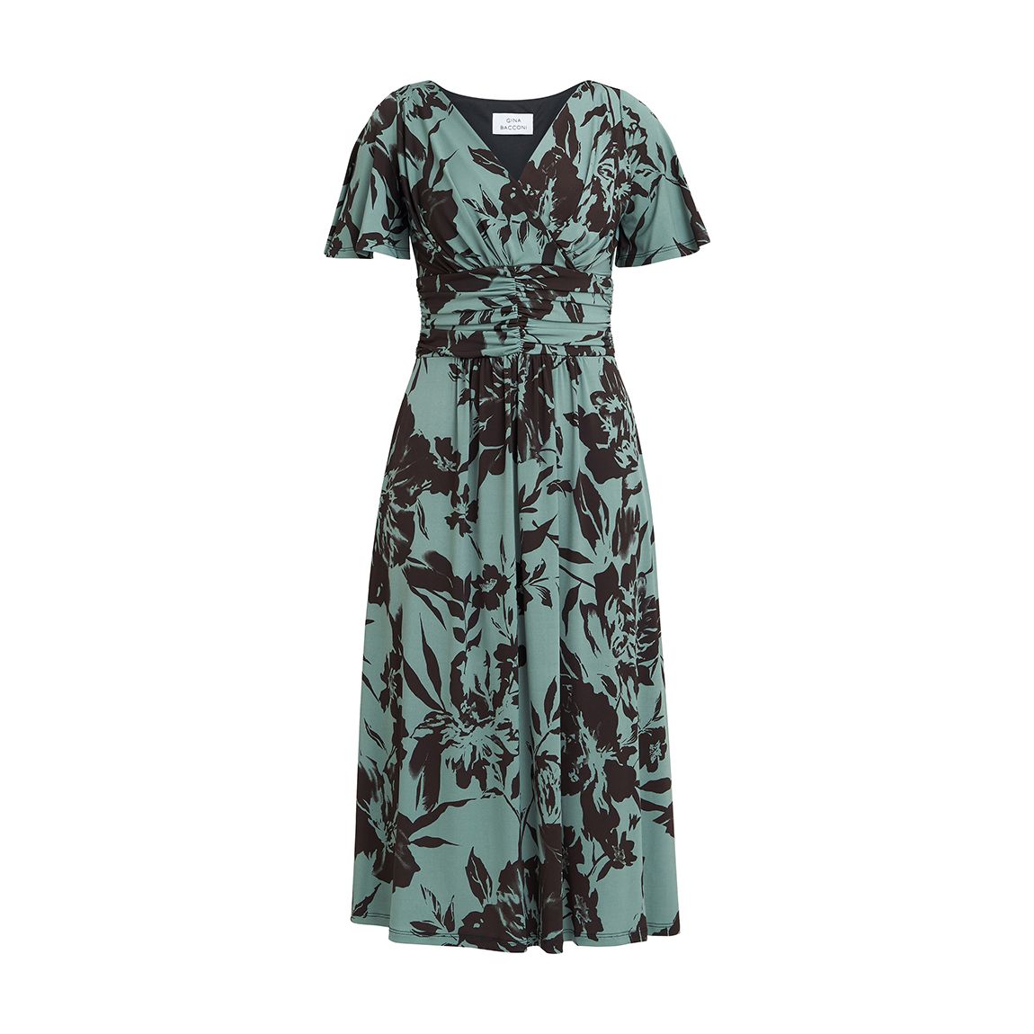 【海外限定】GinaBacconi ワンピース☆Heidi Jersey Print Dress Gina Bacconi Heidi Jersey Print Dress - BrandAlley