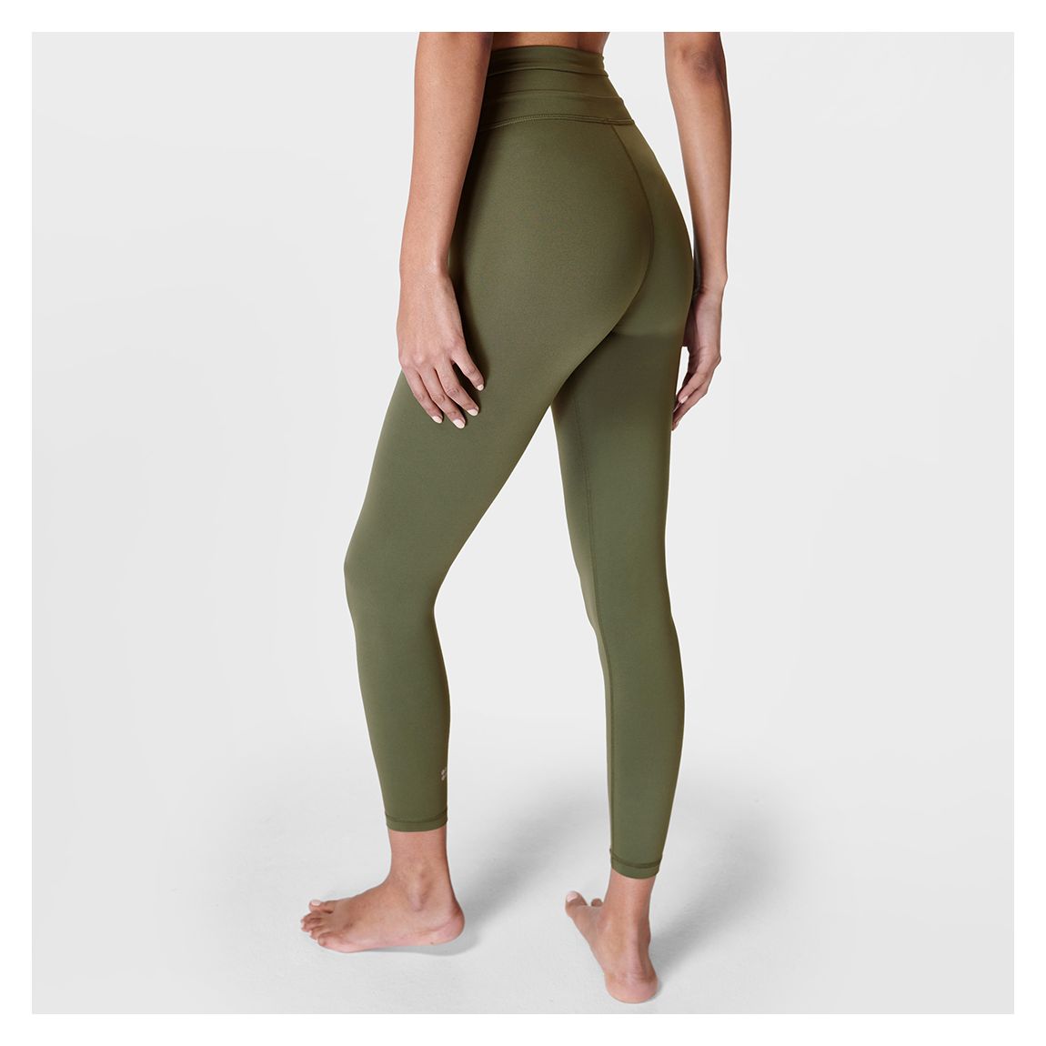 Everyday Wrap Waist 7/8 Leggings - Ivy Green