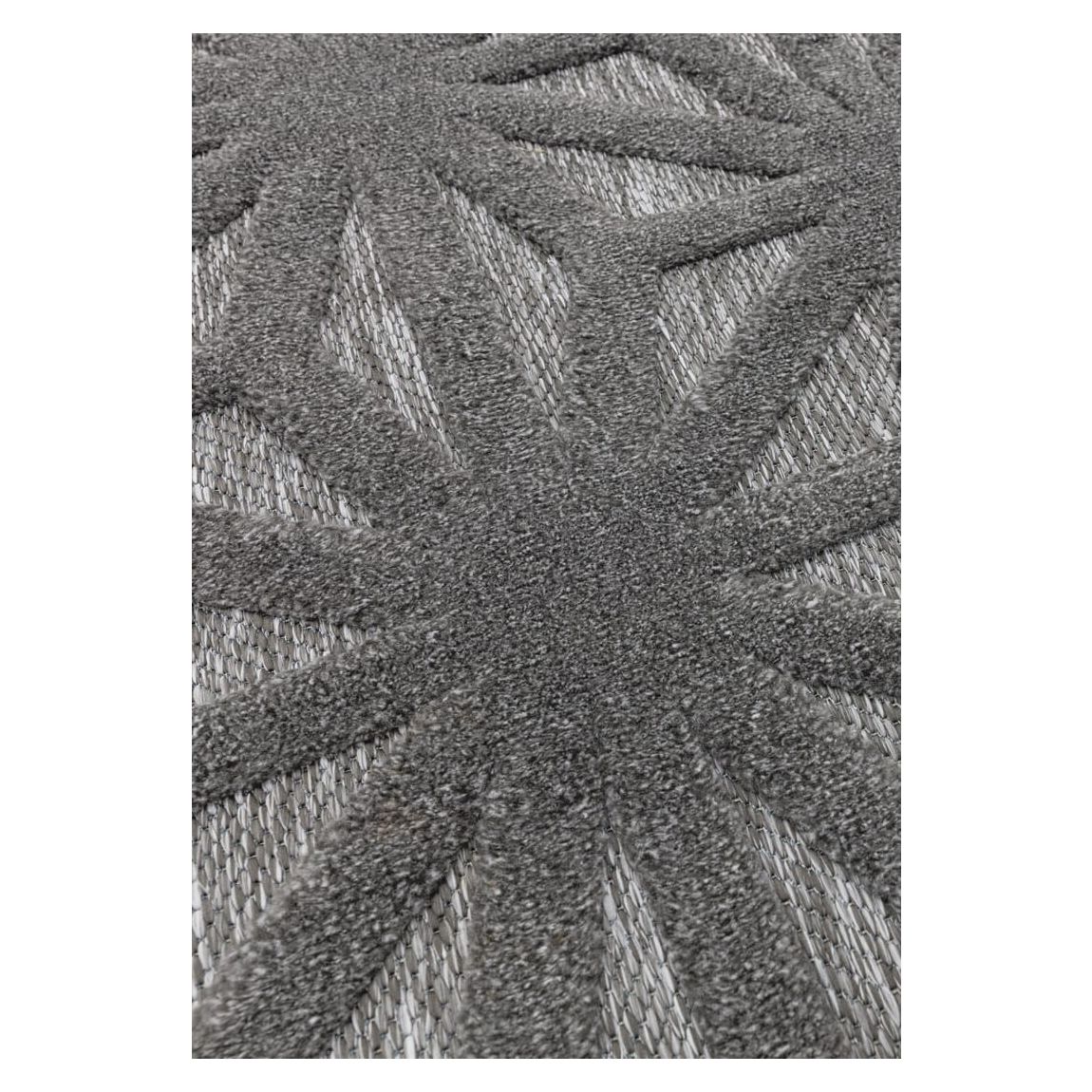 Anthracite Star Salta Outdoor Rug, 200x290cm