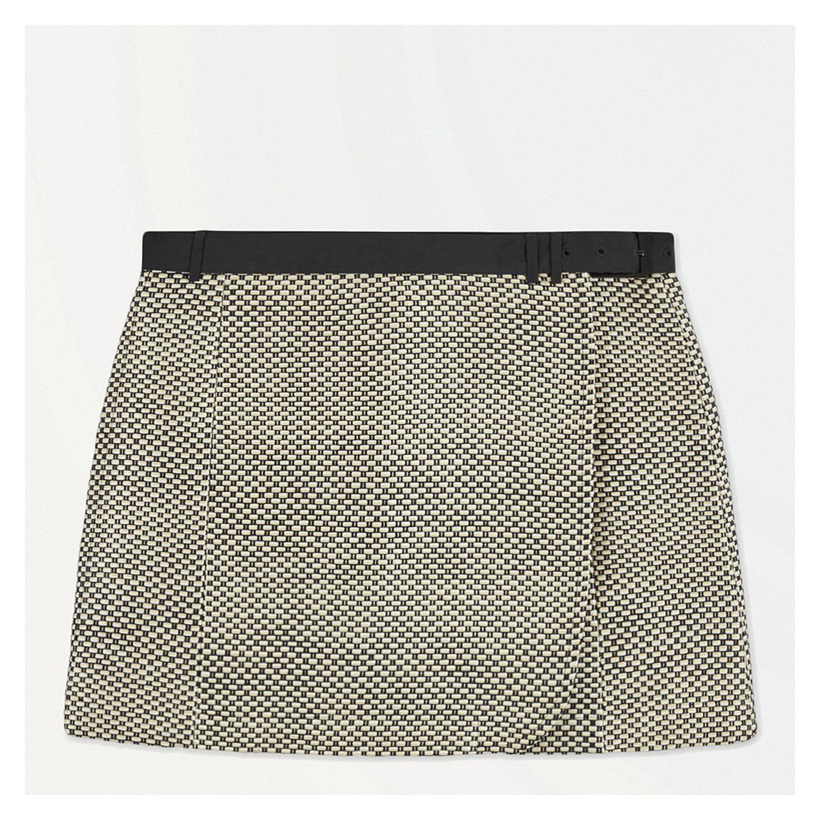 Beige Sp At Iron Belt/Skirt Raffia
