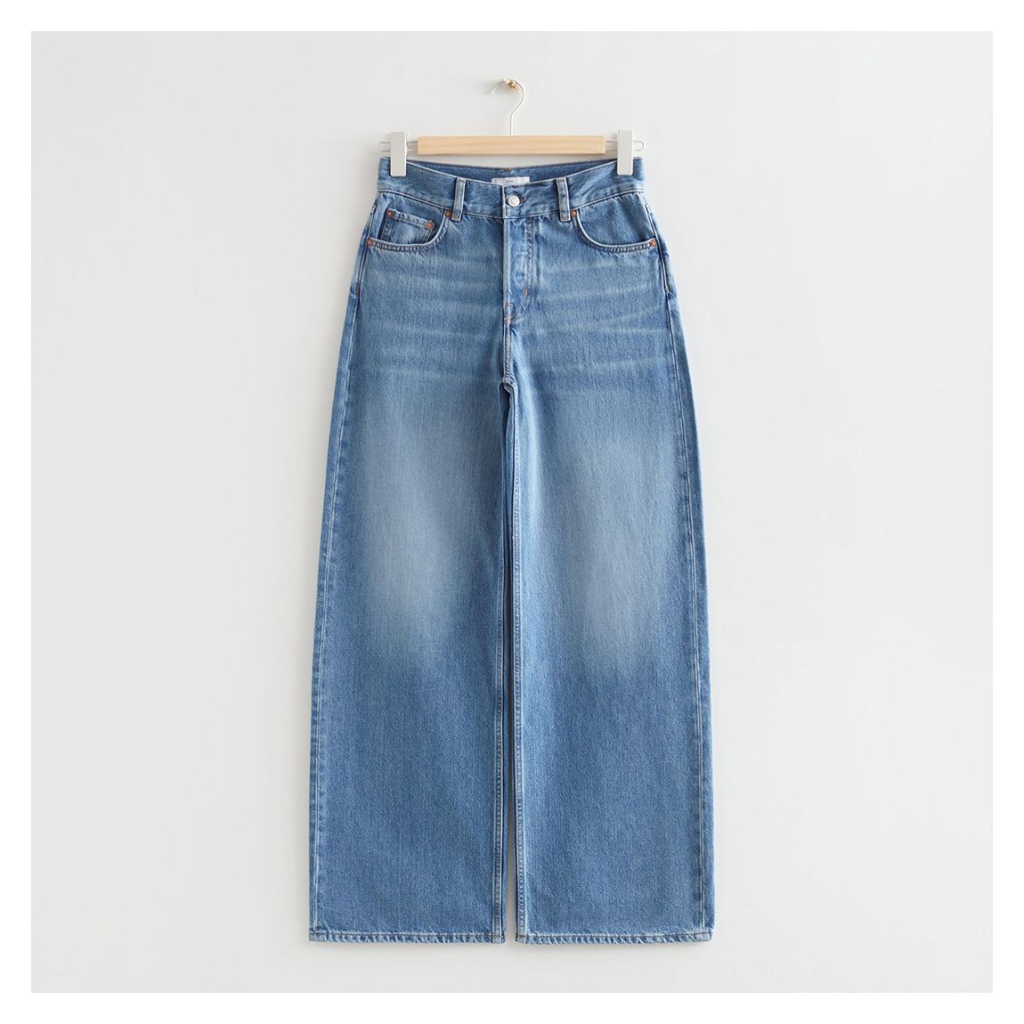 Blue High Waisted Jeans