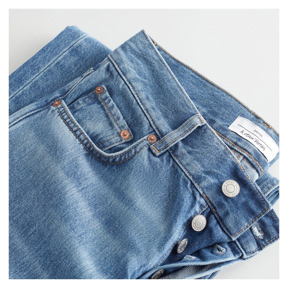 Blue High Waisted Jeans