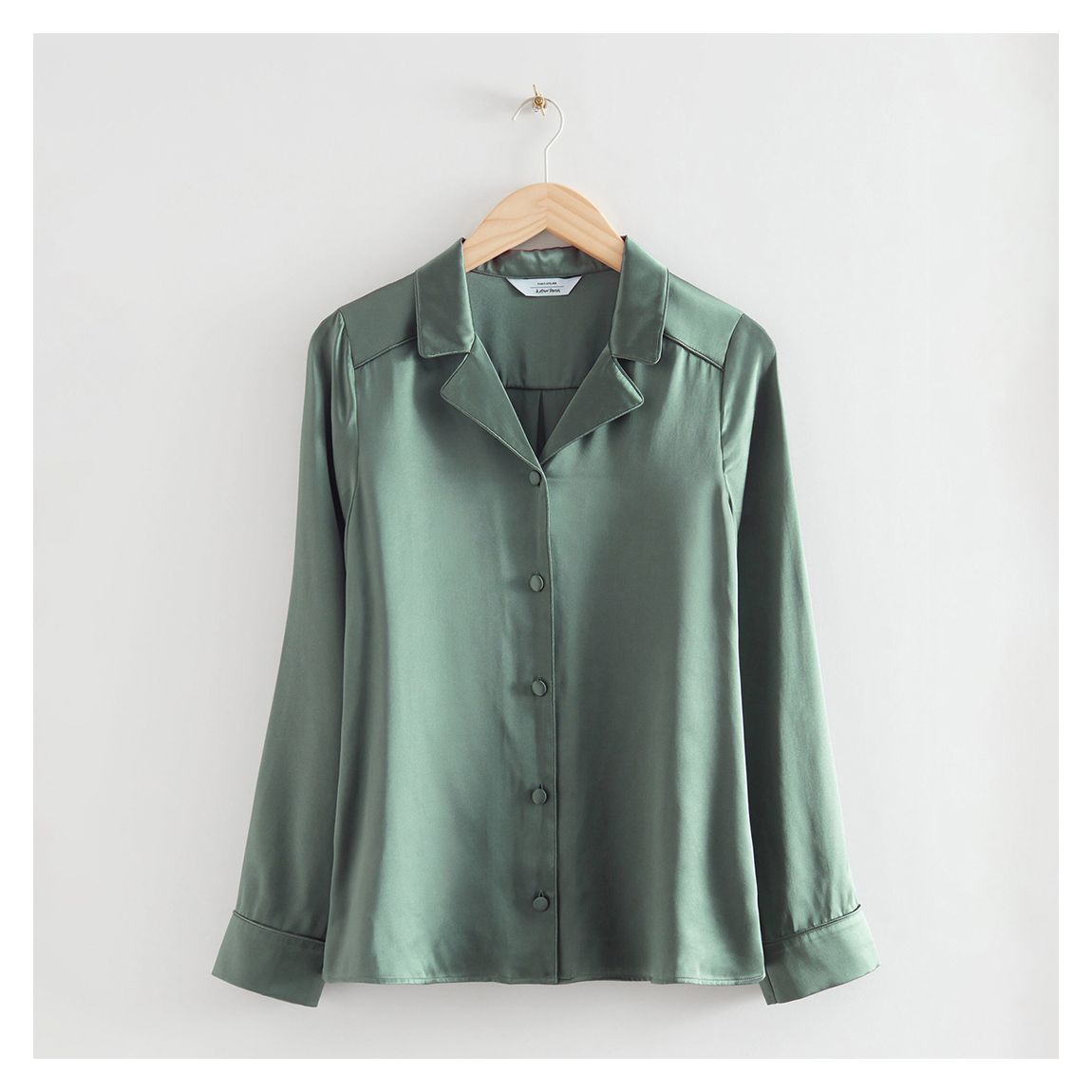 Green Renee Silk Shirt