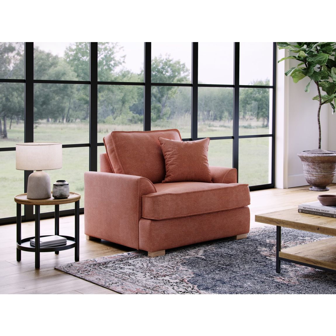 Harrogate - Armchair City Coral