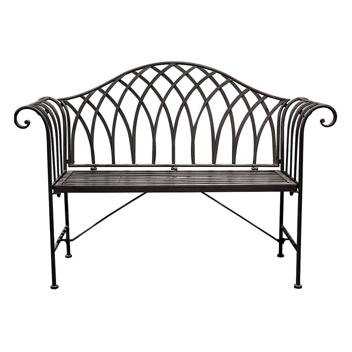 Coleshill Outdoor Bench Noir
