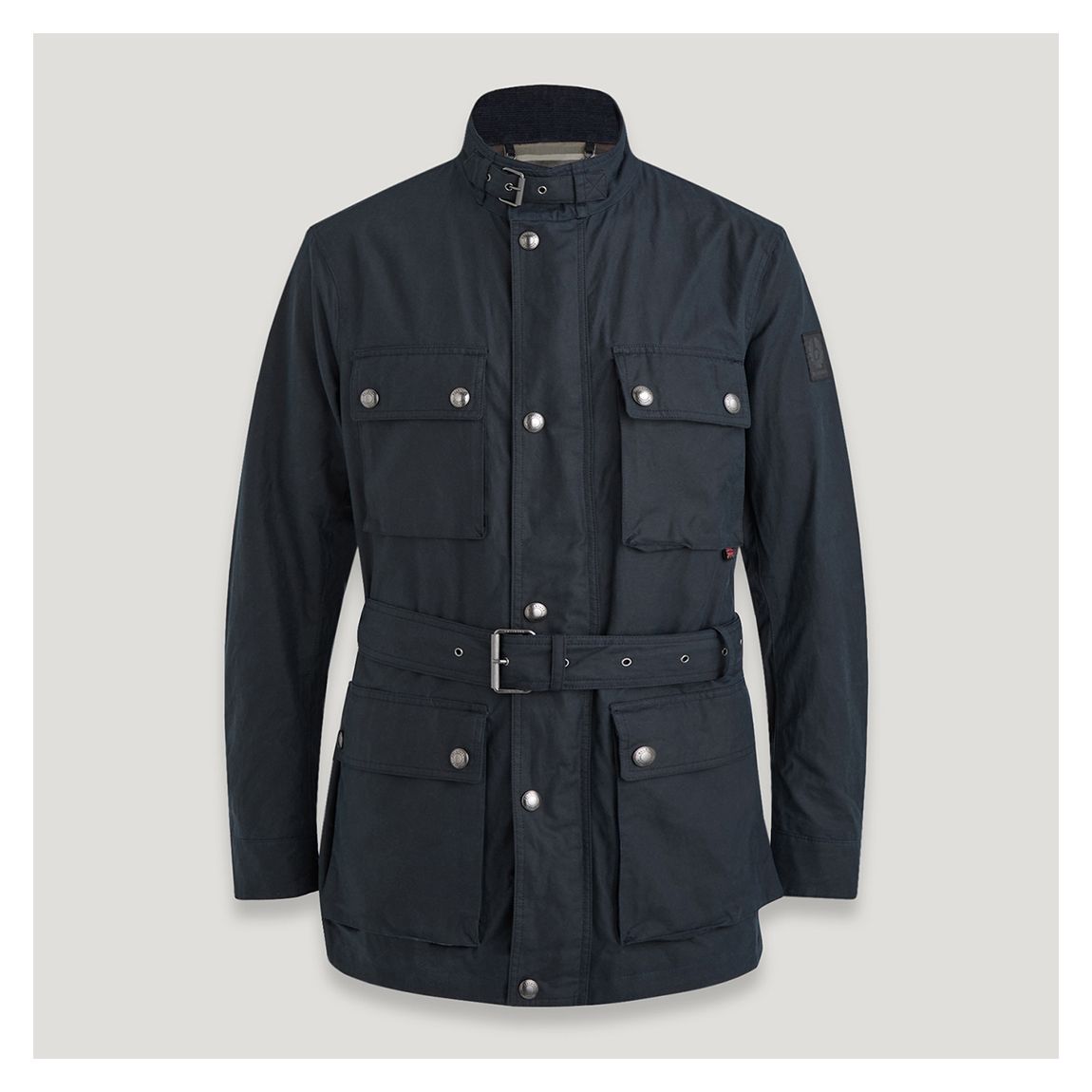 Navy Roadways Cotton Jacket