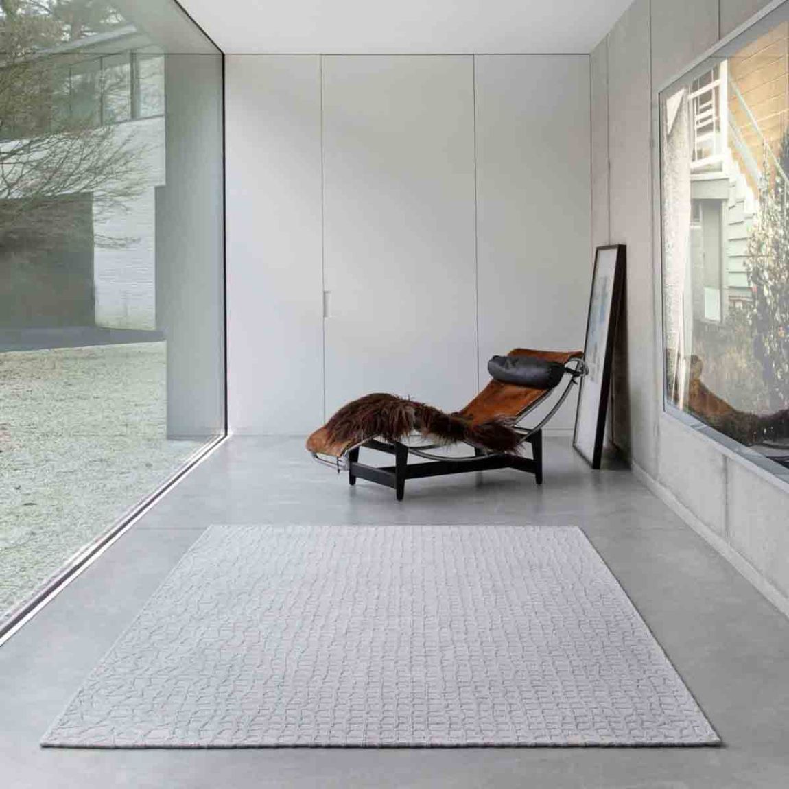 Willow White Trammel 200 x 280 cm Rug