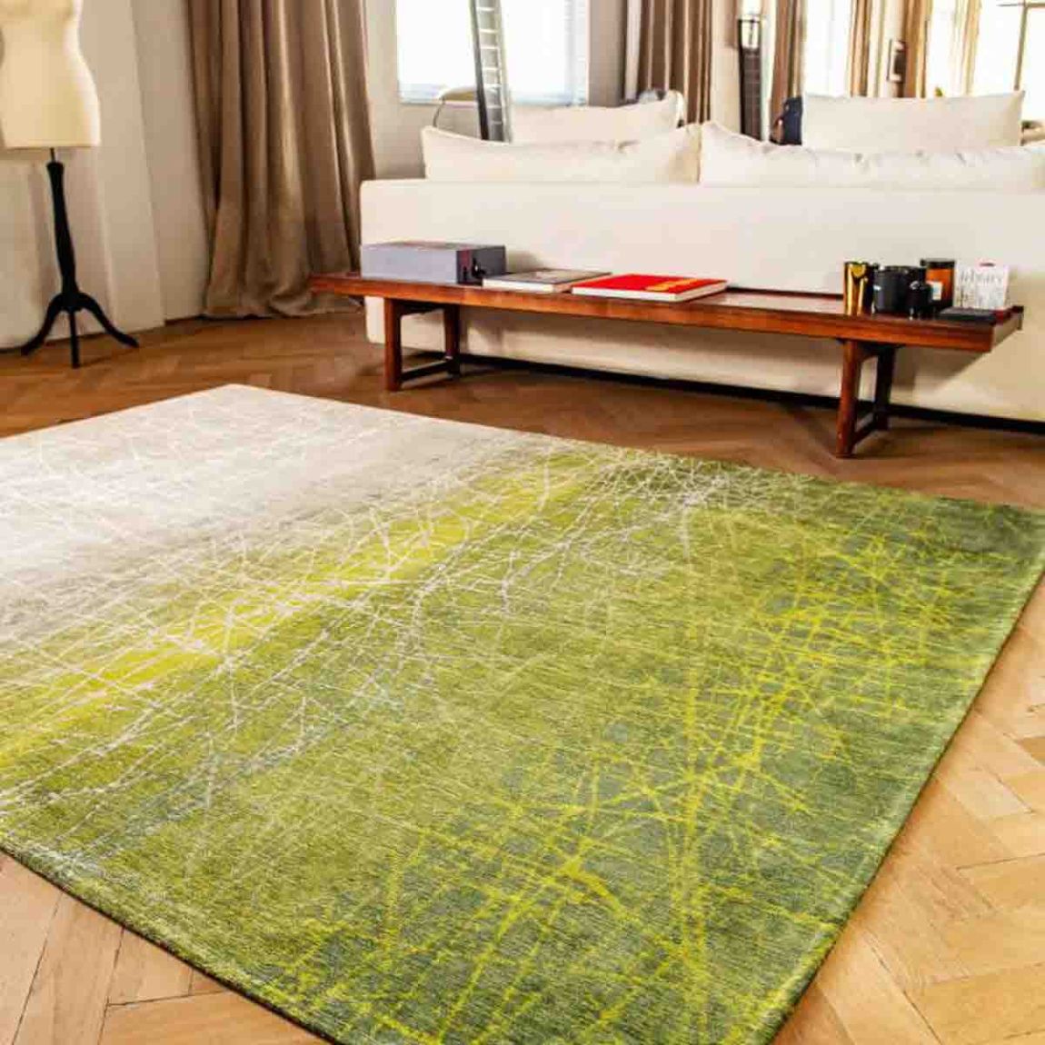 Central Park Green Mad Men 170 x 240 cm Rug