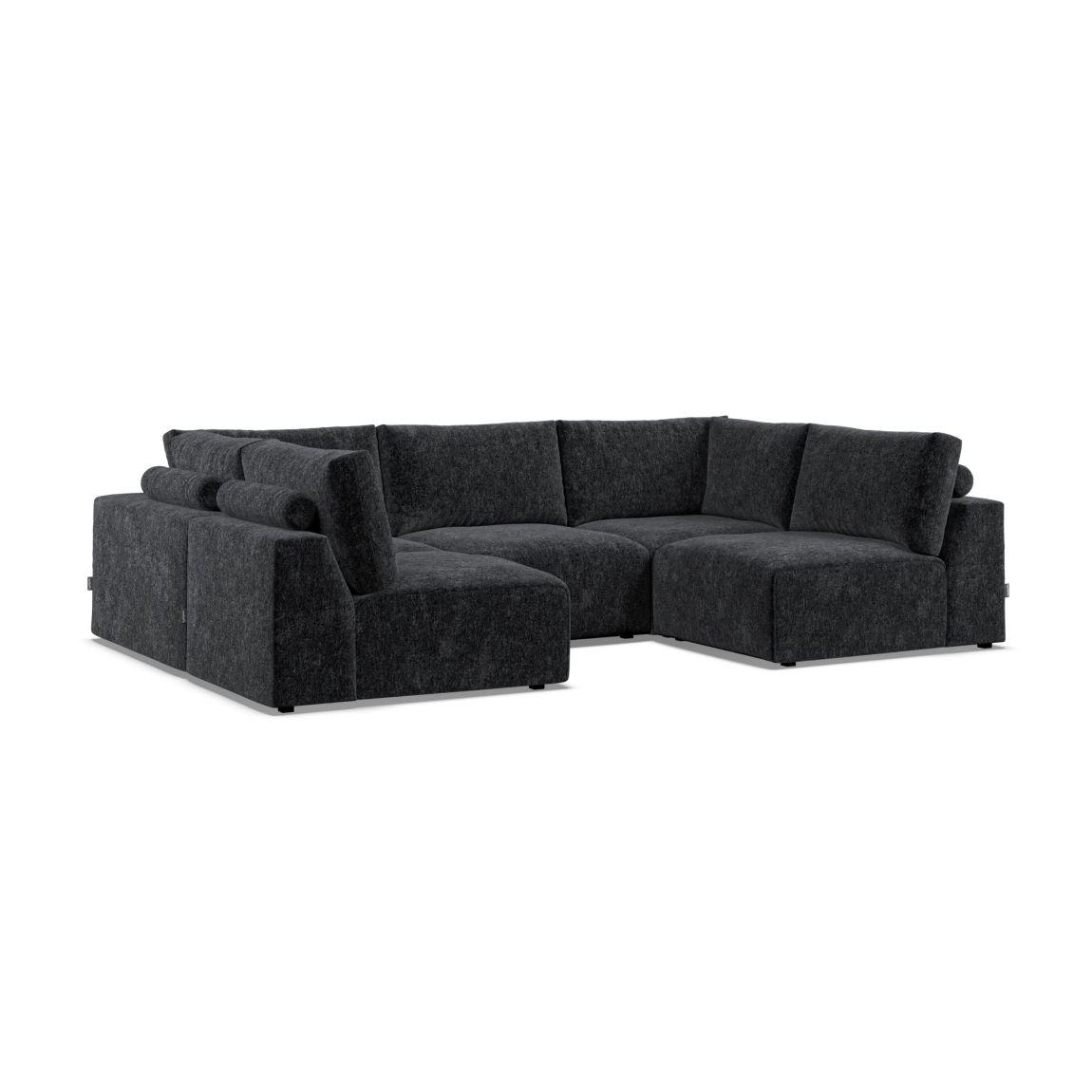 Model Two  U Shape Corner -Open End Symphony Black