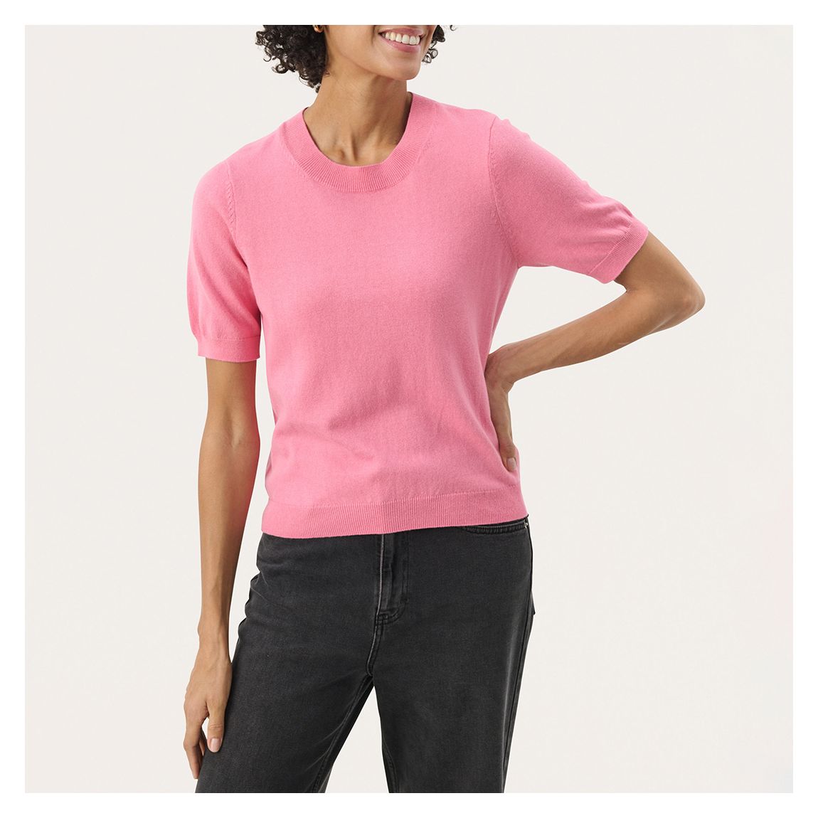 Morning Glory Everlotta Cotton Cashmere T-Shirt