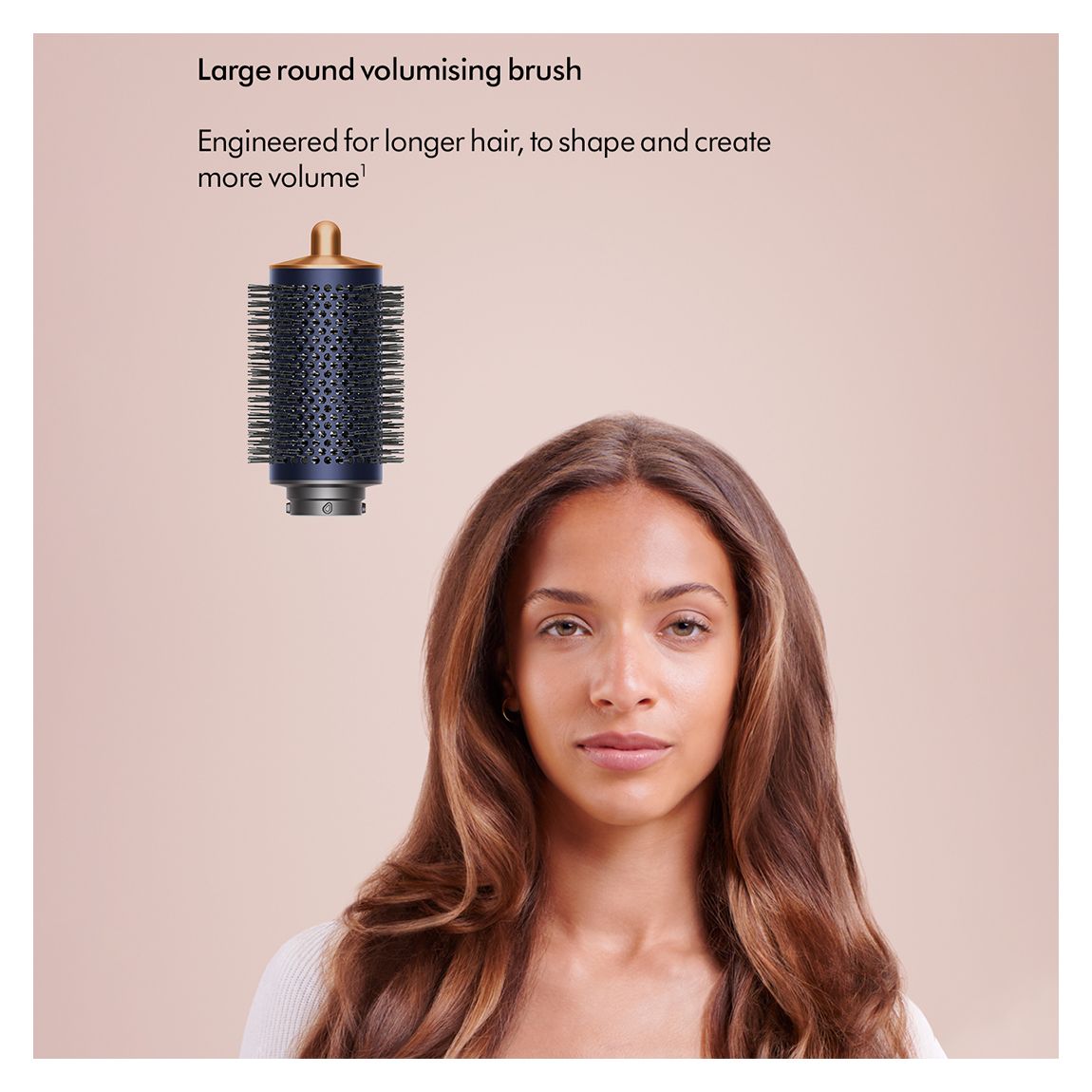 SAVE £110 Refurbished Dyson Airwrap Complete Long Volumise Multi-Styler & Dryer - Prussian Blue & Rich Copper 