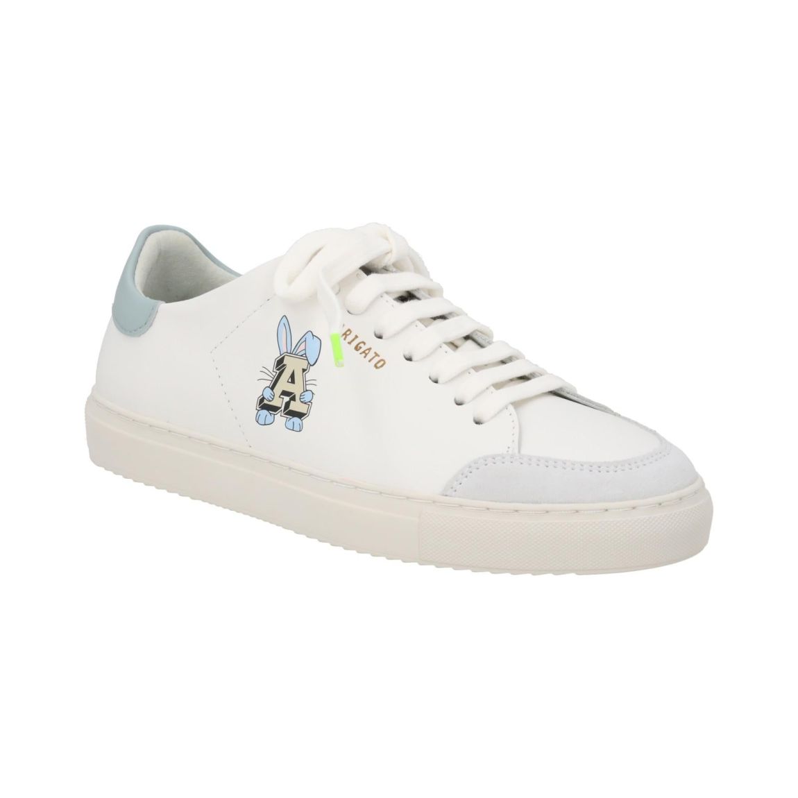 AXEL ARIGATO Clean 90 A Bunny Low Top Trainers in White and Blue