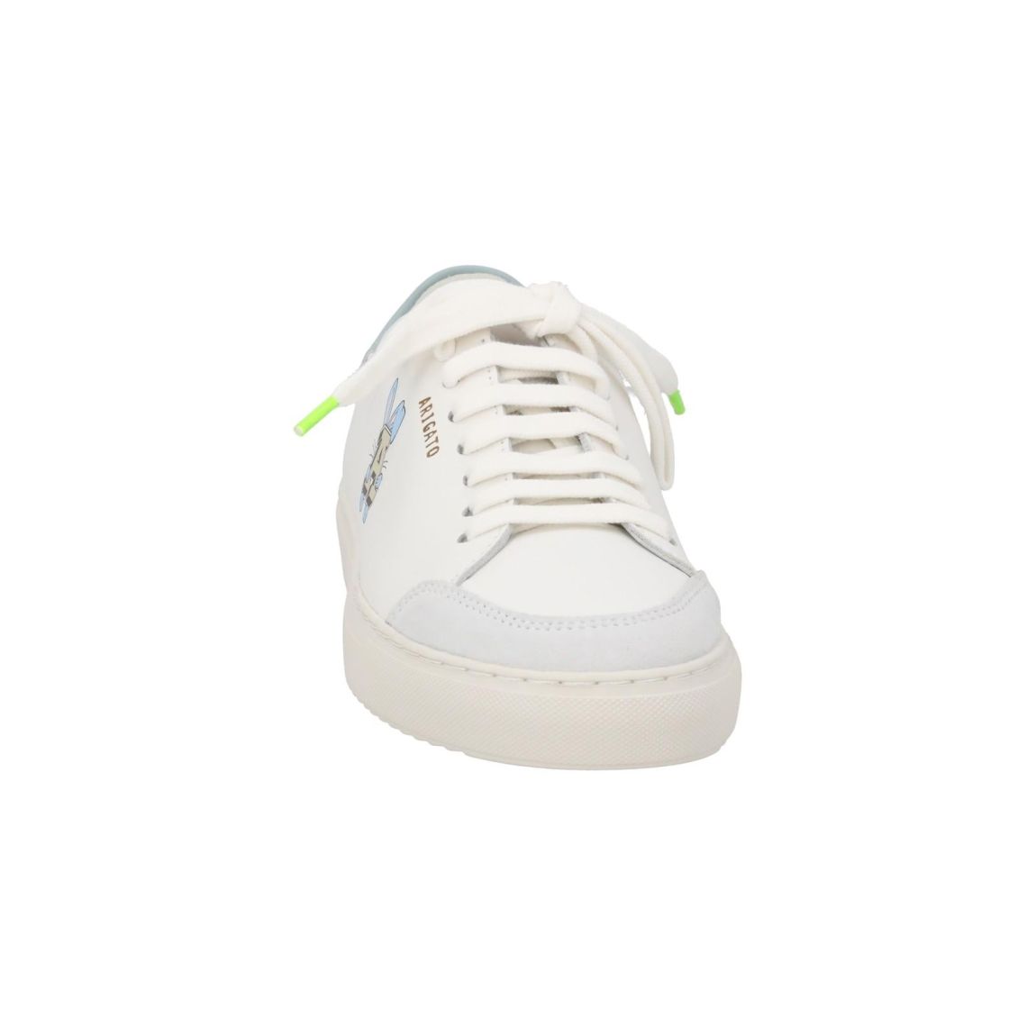 AXEL ARIGATO Clean 90 A Bunny Low Top Trainers in White and Blue