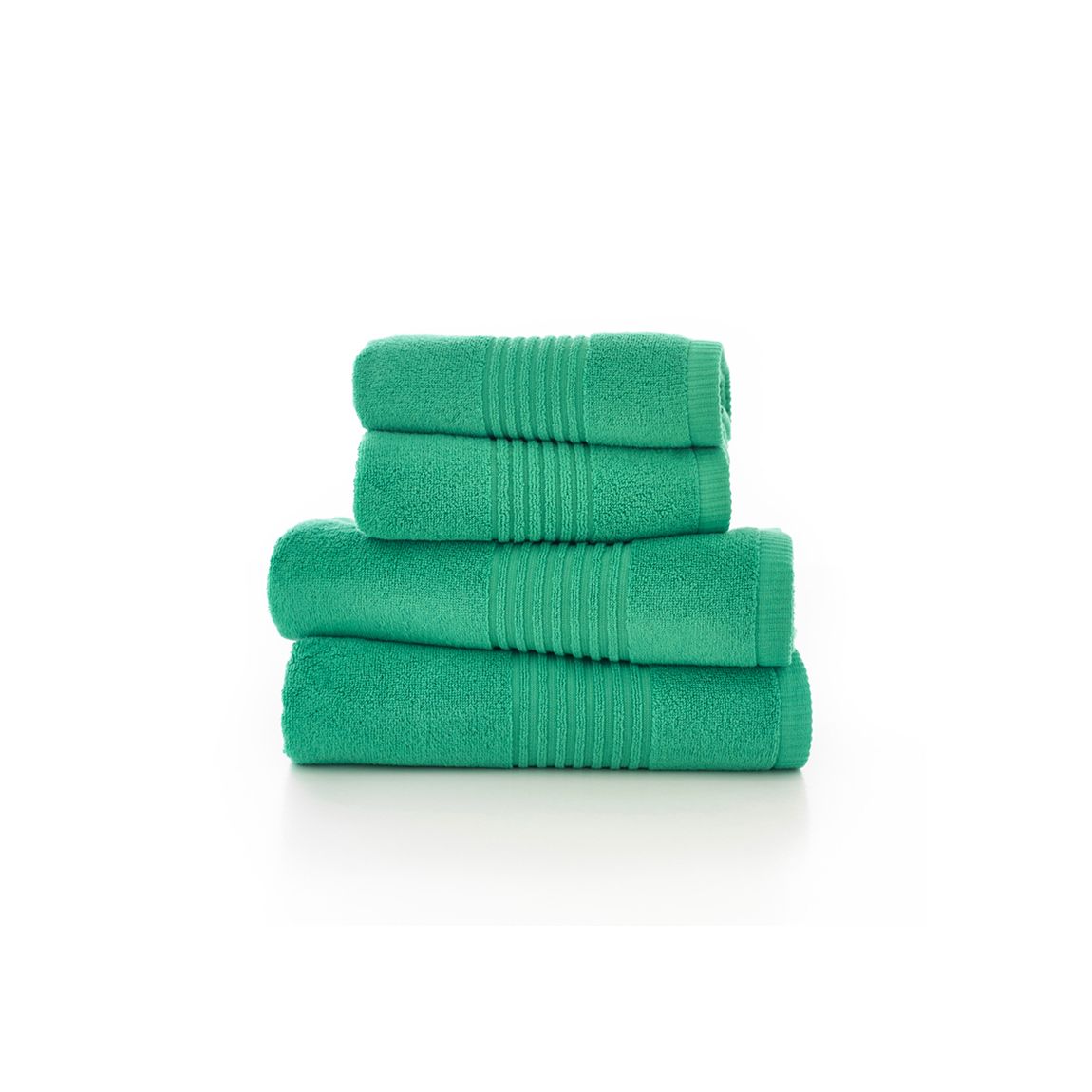 Quik Dri Cotton Hand Towels Green
