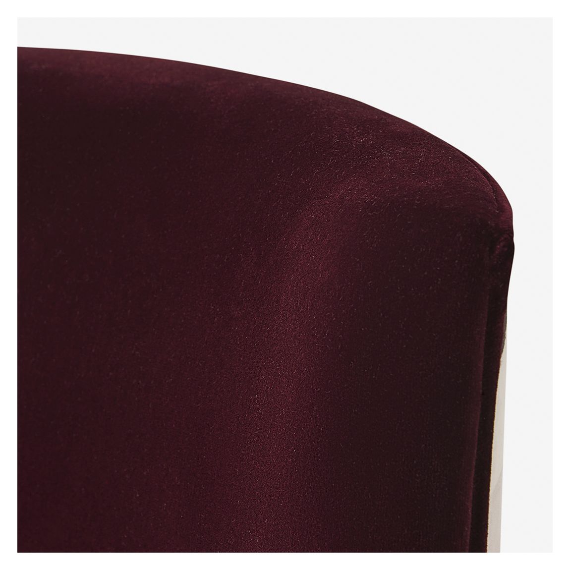 Brooke Swivel Base Accent Chair in Ombra Granata Velvet & Malvasia Morandi