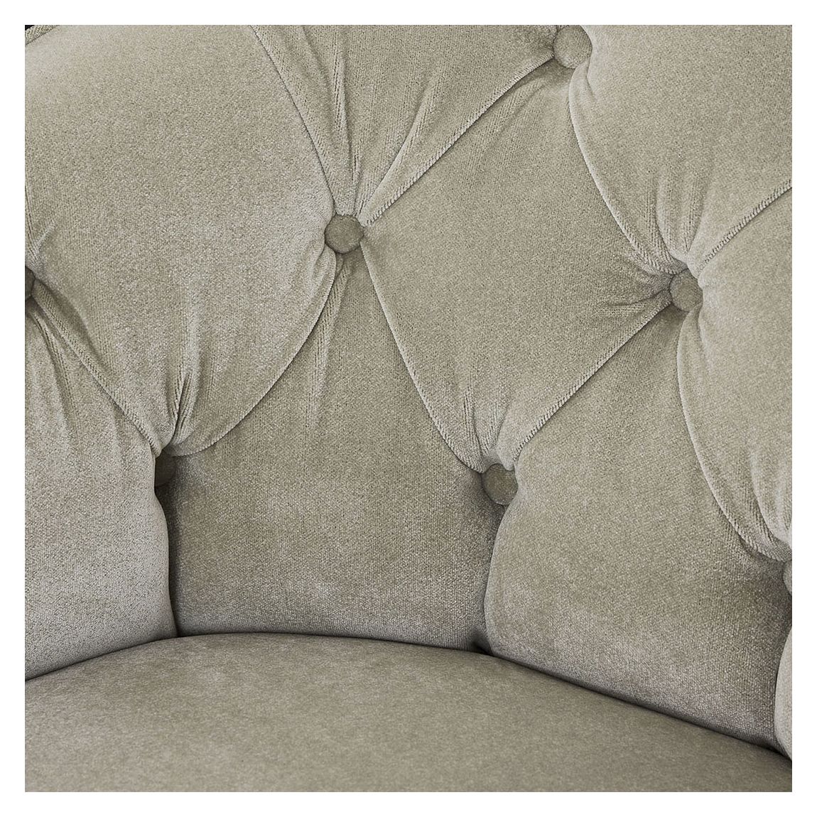 Charlotte Tub Chair in Dove Grey Velour & Ebony Light Finish