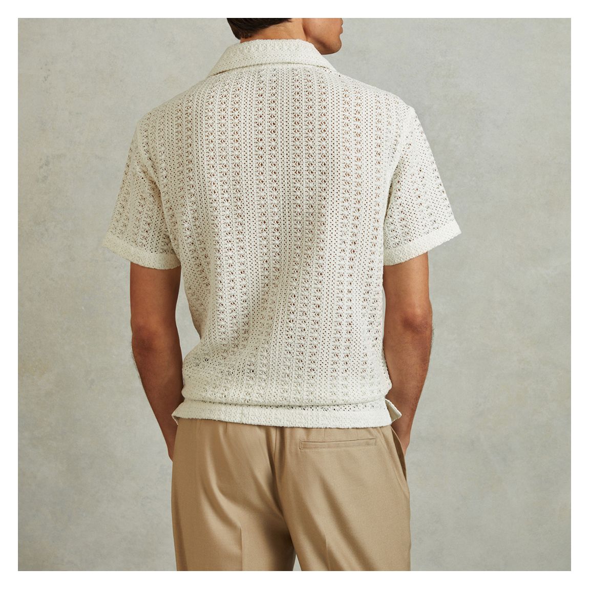 【海外限定】REISSワンピース☆Cream Charlotte Cotton Crochet- Buy Reiss Cream Charlotte Cotton Crochet-Detail Mini Dress
