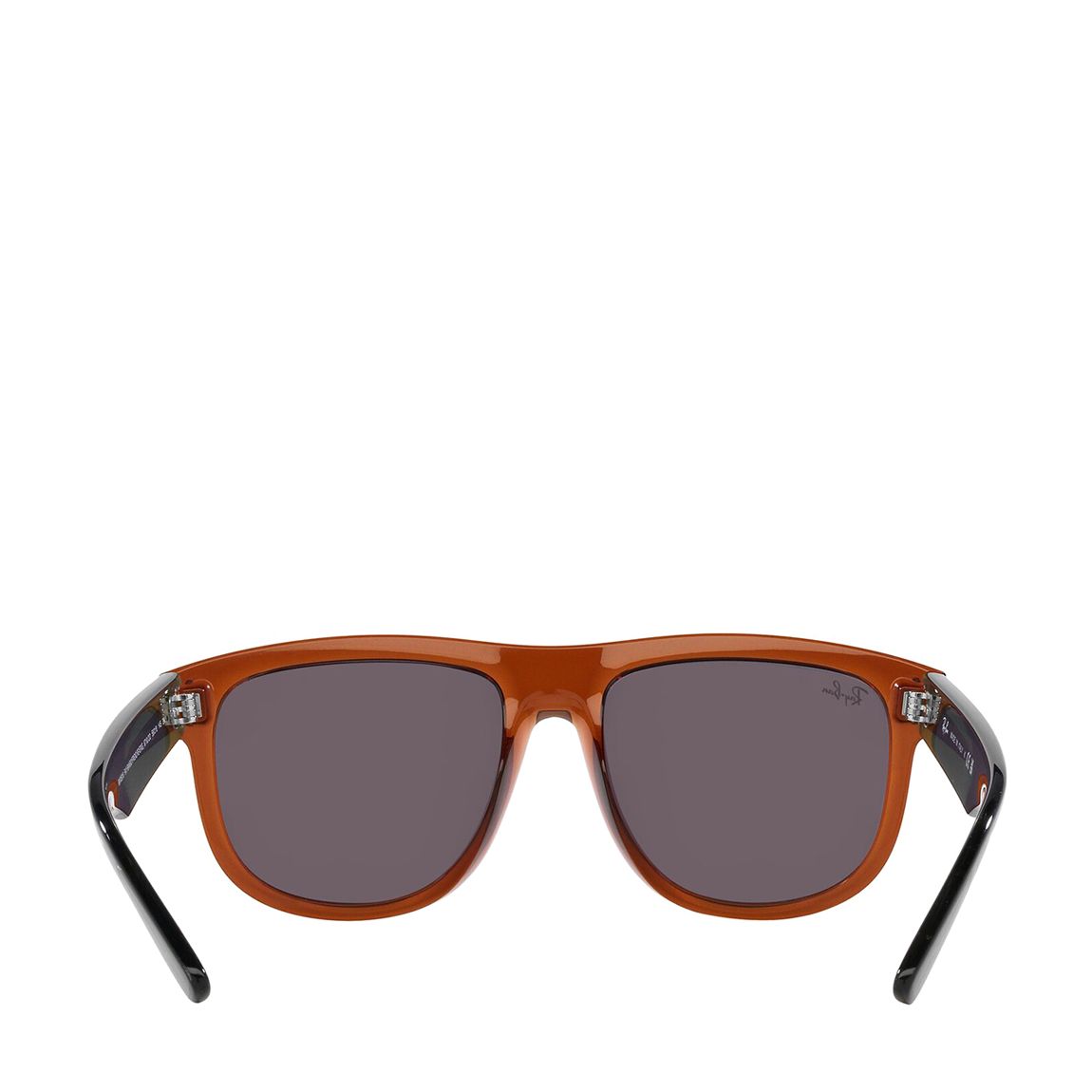 Transparent Light Brown Boyfriend Reverse Sunglasses 56mm