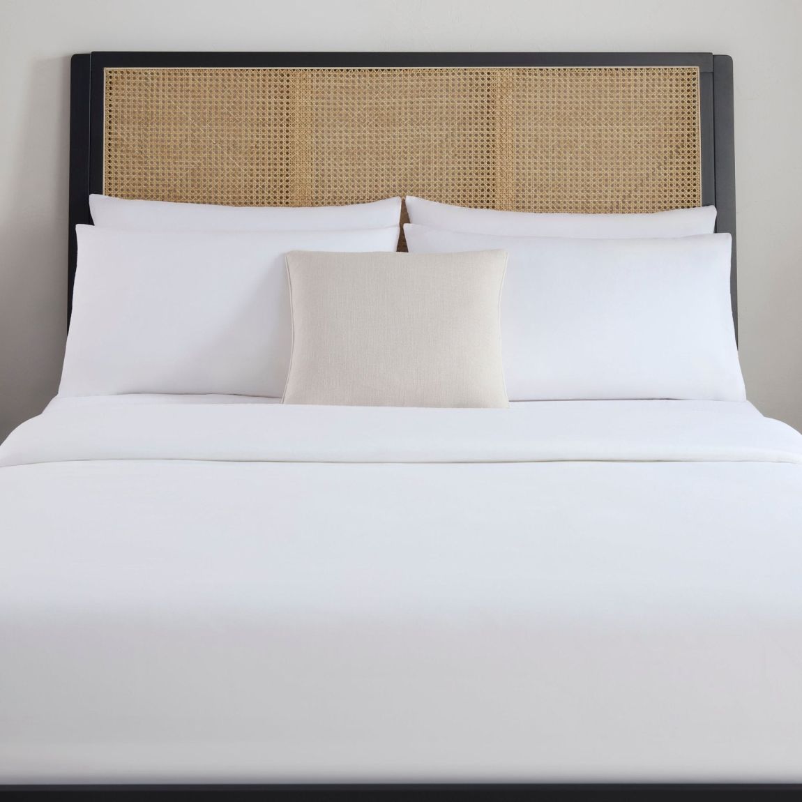 Bali Rattan Bed Frame - Black - King