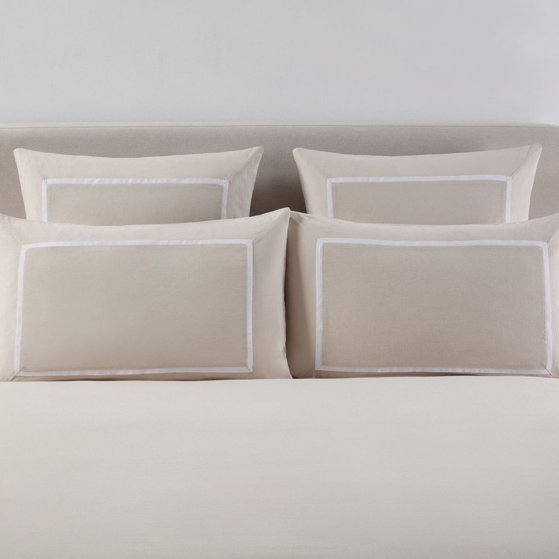 Helsinki Washed Cotton Duvet Cover - Natural - King