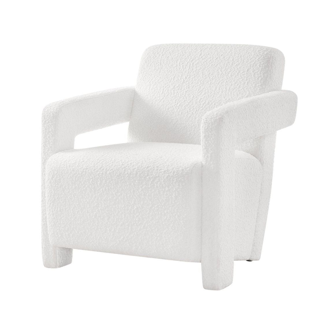Ciara Accent Chair - Boucle Off White