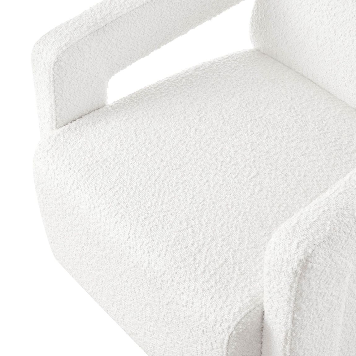 Ciara Accent Chair - Boucle Off White