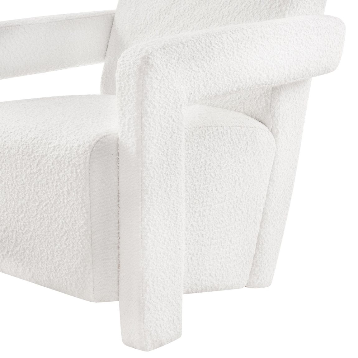Ciara Accent Chair - Boucle Off White