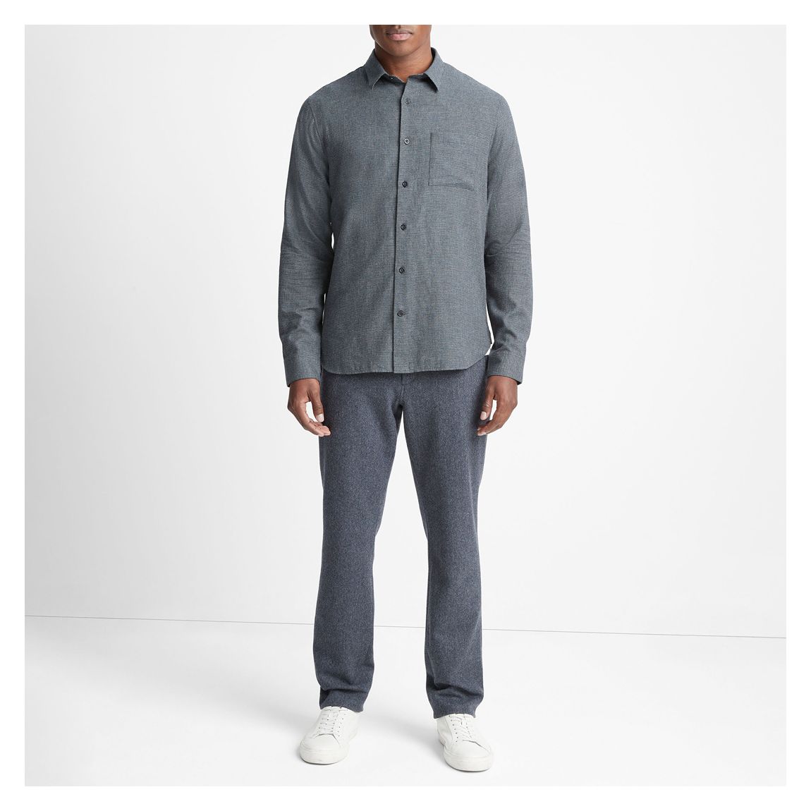 Slate Mendocino Houndstooth Shirt